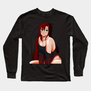 Cute Anime Girl Long Sleeve T-Shirt